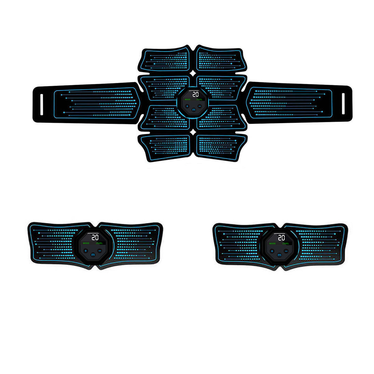 Smart EMS Abdominal Muscle Trainer Body Slimming & Core Toning Belt