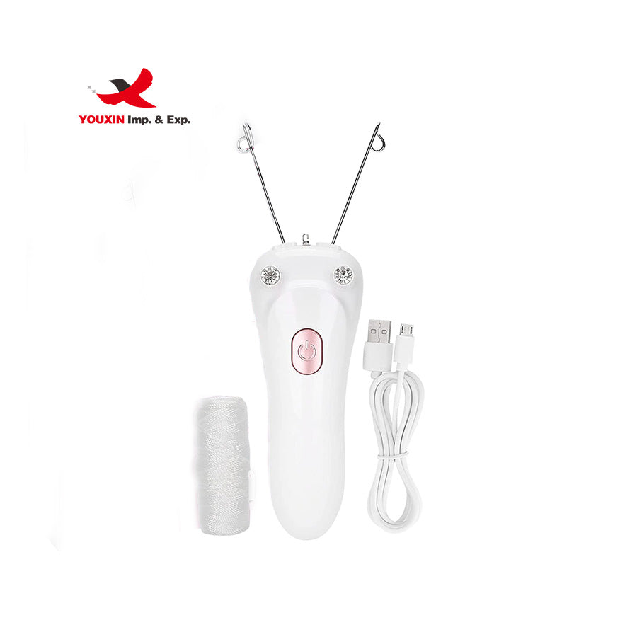 ✨ Butterfly Design Electric Threading Epilator – Facial Hair Remover Machine