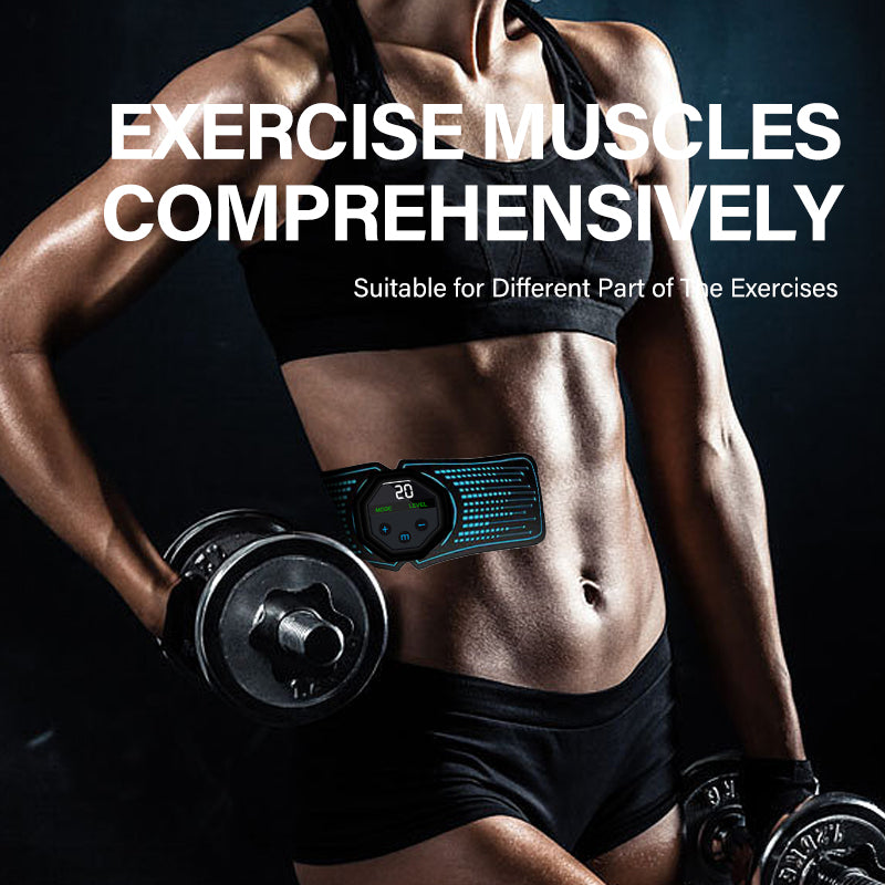 Smart EMS Abdominal Muscle Trainer Body Slimming & Core Toning Belt