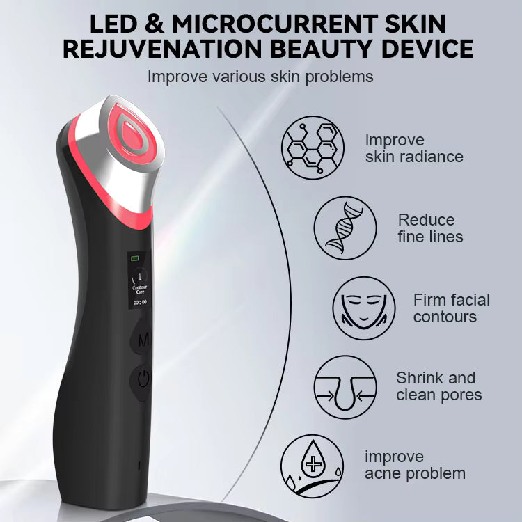 6-in-1 Glass Glow Beauty Massager